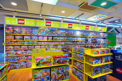 樂高商店櫥窗 激發創意與玩具銷售的魅力之旅